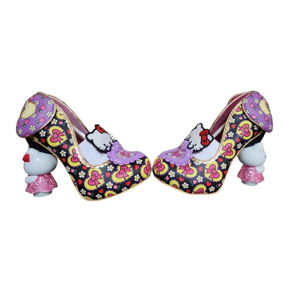 Irregular Choice Hello Kitty Heels Star of the Show Size 10 - Picture 3 of 9